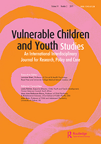 Cover image for Vulnerable Children and Youth Studies, Volume 14, Issue 2, 2019