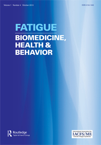 Cover image for Fatigue: Biomedicine, Health & Behavior, Volume 1, Issue 4, 2013