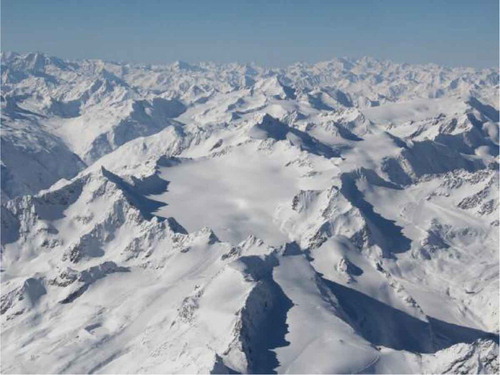 Figure 12. The Mittelbergferner glacier (Austrian Alps).