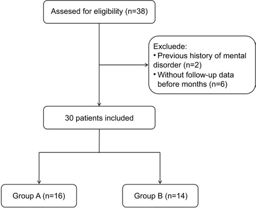 Figure 2 The flow diagram of therapeutic process.