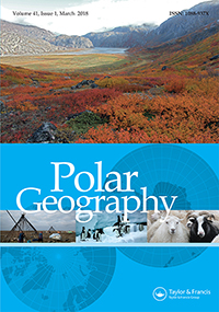 Cover image for Polar Geography, Volume 41, Issue 1, 2018