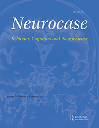 Cover image for Neurocase, Volume 28, Issue 1, 2022
