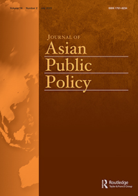Cover image for Journal of Asian Public Policy, Volume 16, Issue 2, 2023