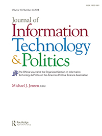 Cover image for Journal of Information Technology & Politics, Volume 15, Issue 4, 2018