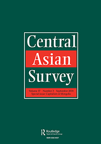 Cover image for Central Asian Survey, Volume 37, Issue 3, 2018