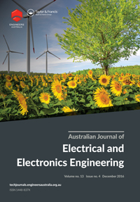 Cover image for Australian Journal of Electrical and Electronics Engineering, Volume 13, Issue 4, 2016