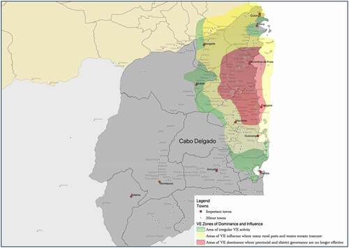 Map 1. Ethnicity in Cabo Delgado.