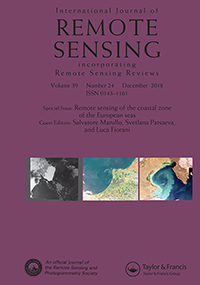 Cover image for International Journal of Remote Sensing, Volume 39, Issue 24, 2018