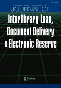 Cover image for Journal of Interlibrary Loan, Document Delivery & Electronic Reserve, Volume 26, Issue 1, 2017