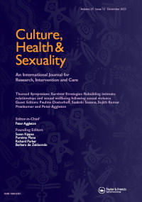 Cover image for Culture, Health & Sexuality, Volume 25, Issue 12, 2023