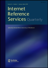 Cover image for Internet Reference Services Quarterly, Volume 22, Issue 1, 2017