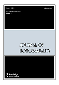 Cover image for Journal of Homosexuality, Volume 66, Issue 5, 2019