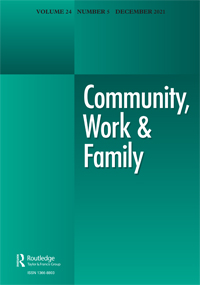 Cover image for Community, Work & Family, Volume 24, Issue 5, 2021