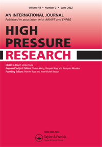 Cover image for High Pressure Research, Volume 42, Issue 2, 2022