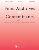 Cover image for Food Additives & Contaminants: Part A, Volume 31, Issue 7, 2014
