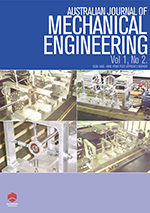 Cover image for Australian Journal of Mechanical Engineering, Volume 1, Issue 2, 2004