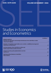 Cover image for Studies in Economics and Econometrics, Volume 48, Issue 1, 2024