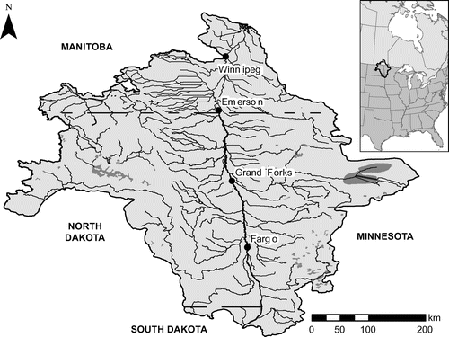 Figure 1. Red River basin.
