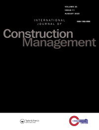 Cover image for International Journal of Construction Management, Volume 23, Issue 11, 2023