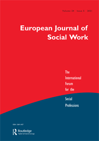 Cover image for European Journal of Social Work, Volume 24, Issue 5, 2021