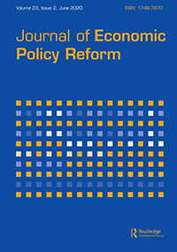 Cover image for Journal of Economic Policy Reform, Volume 23, Issue 2, 2020