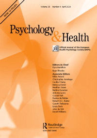 Cover image for Psychology & Health, Volume 39, Issue 4, 2024