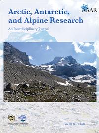 Cover image for Arctic, Antarctic, and Alpine Research, Volume 53, Issue 1, 2021