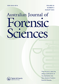 Cover image for Australian Journal of Forensic Sciences, Volume 55, Issue 4, 2023