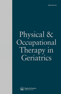 Cover image for Physical & Occupational Therapy In Geriatrics, Volume 20, Issue 3-4, 2002