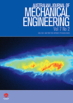 Cover image for Australian Journal of Mechanical Engineering, Volume 7, Issue 2, 2009