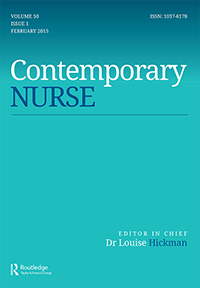 Cover image for Contemporary Nurse, Volume 50, Issue 1, 2015