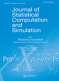 Cover image for Journal of Statistical Computation and Simulation, Volume 91, Issue 9, 2021
