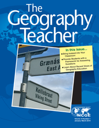 Cover image for The Geography Teacher, Volume 16, Issue 1, 2019