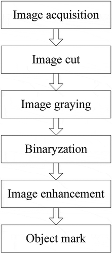 FIGURE 1 The main procedure of image pre-processing.