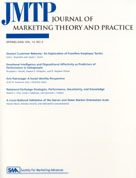 Cover image for Journal of Marketing Theory and Practice, Volume 4, Issue 3, 1996