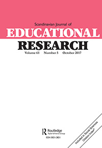 Cover image for Scandinavian Journal of Educational Research, Volume 61, Issue 5, 2017
