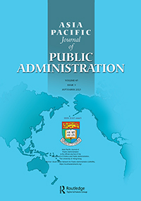 Cover image for Asia Pacific Journal of Public Administration, Volume 45, Issue 3, 2023