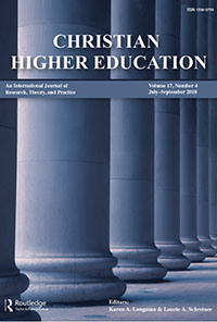 Cover image for Christian Higher Education, Volume 17, Issue 4, 2018