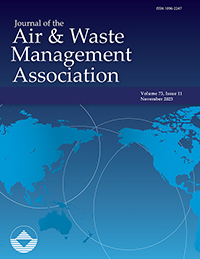 Cover image for Journal of the Air & Waste Management Association, Volume 73, Issue 11, 2023