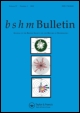 Cover image for British Journal for the History of Mathematics, Volume 27, Issue 1, 2012