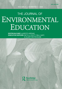 Cover image for The Journal of Environmental Education, Volume 51, Issue 6, 2020