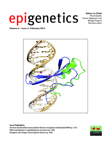Figure 3. Epigenetics 2013; 8(2).