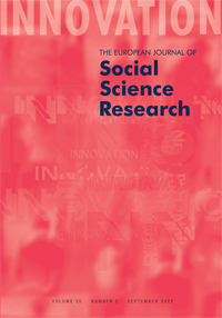 Cover image for Innovation: The European Journal of Social Science Research, Volume 35, Issue 3, 2022