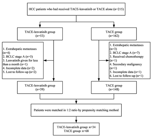 Figure 1 Flowchart of patient enrollment.