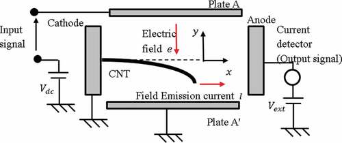 Figure 2. The general analytical technique applied in the DC electric field