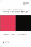 Cover image for The European Journal of the History of Economic Thought, Volume 8, Issue 1, 2001