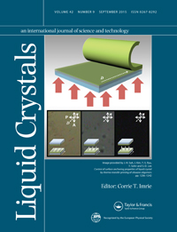 Cover image for Liquid Crystals, Volume 42, Issue 9, 2015