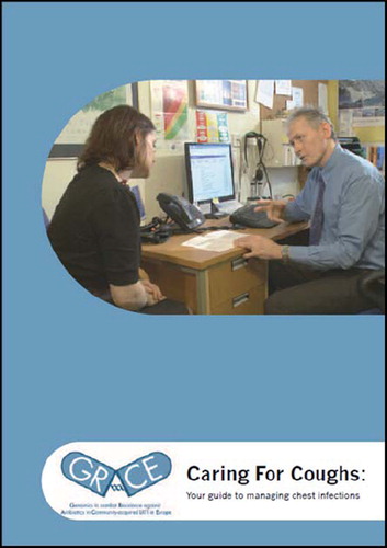 Figure 1. The cover of the English version of the interactive patient booklet supplementing the online communication skills training of the GRACE INTRO intervention. Note: The training and the booklet are available in Dutch-Flemish, English, Polish and Spanish.