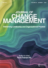 Cover image for Journal of Change Management, Volume 24, Issue 1, 2024