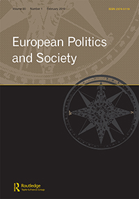 Cover image for European Politics and Society, Volume 20, Issue 1, 2019